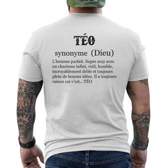 Synonyme Dieu Drôle Humour T-shirt imprimé au dos - Cadeauxyz