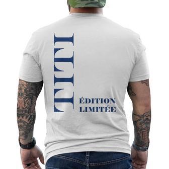 Thierry Citation Homme Titi Drole Rigolo Prénom Humour Titi T-shirt imprimé au dos - Cadeauxyz