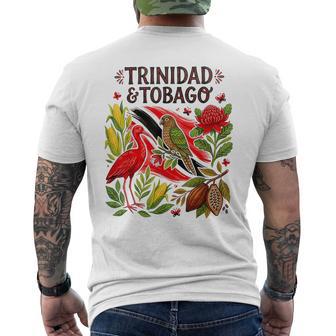 Trinidad Y Tobago Tradicional Camiseta Hombre Estampado Espalda - Regaloses