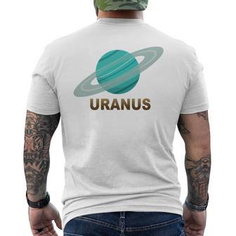 Uranus Planet Costume D'astronomie Haut De Gamme T-shirt imprimé au dos - Cadeauxyz