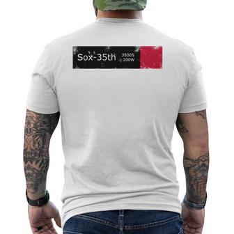 Urban Threads Chicago Sox-35Th Performance Men's T-shirt Back Print - Thegiftio UK
