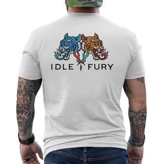 Ver Impresión Trasera Idle Fury Místico Tigre Tatuaje Arte Camiseta Hombre Estampado Espalda - Regaloses