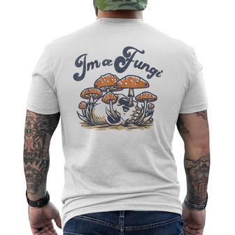 Vintage Im A Fungi Hongos Fun Guy Micología Divertida Camiseta Hombre Estampado Espalda - Regaloses