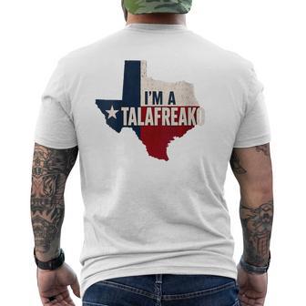 Women's I'm A Talafreako Texas Political Campaign Rank Men's T-shirt Back Print - Thegiftio UK