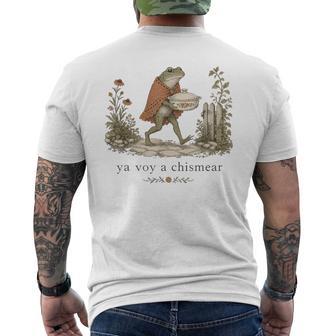Ya Voy A Chismear Frog Men's T-shirt Back Print - Thegiftio UK