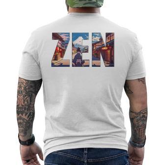 Zenitude Haut De Gamme T-shirt imprimé au dos - Cadeauxyz