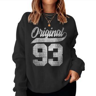 33 Geburtstag Original Männer Frauenintage Jahrgang 1993 Sweatshirt Frauen - Geschenkecke