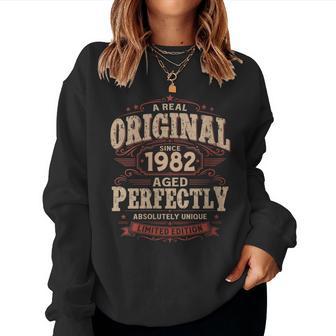 44 Anniversaire Cadeau Homme Et Intage Année 1982 Sweat-shirt pour femme - Cadeauxyz