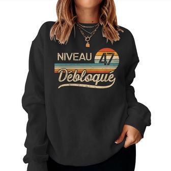 47 Ans De Mariage Cadeau Anniversaire Pour Homme Et Sweat-shirt pour femme - Cadeauxyz