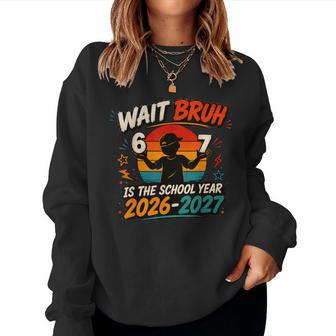 6 7 Back To School Boys Girls Teacher First Day Of School Women Sweatshirt - Thegiftio UK