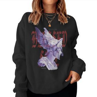 Aesthetic Clothes Retro Vintage Streetwear Fashion Men Women Sweatshirt - Thegiftio UK