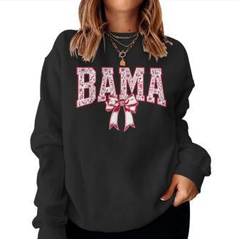 Alabama Floral Bow For Girls Sisters Kids Women Sweatshirt | Seseable UK