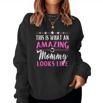 Amazing Mommy Looks Like Christmas Ideas For Mom Women Sweatshirt | Seseable UK