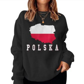 Bandera Polaca Patriótica Polonia Hombres Es Niños Polska Sudadera Mujer - Regaloses