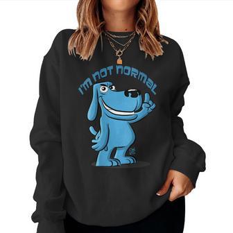 Blue Dog Cuello Sudadera Mujer - Regaloses