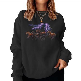 Caballointage 90S Retro Divertido Caballos Amante 80'S Hombres Es Sudadera Mujer - Regaloses