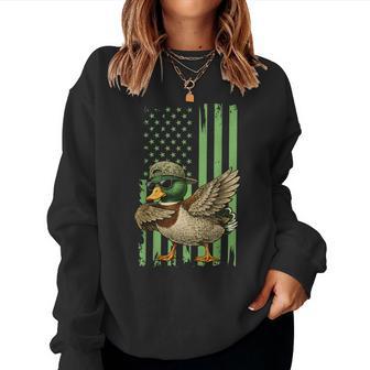Camo Duck Hunting Camouflage For Kids Women Sweatshirt - Thegiftio UK