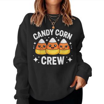 Candy Corn Crew Adult Kids Halloween Costume Women Sweatshirt - Thegiftio UK