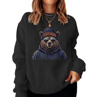 Chicago Vintage Classic Style Kids Women Sweatshirt | Seseable UK