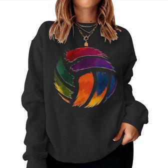 Colorido Jugador Deoleibol O Equipo Para Niñas Es Y Niños Sudadera Mujer - Regaloses