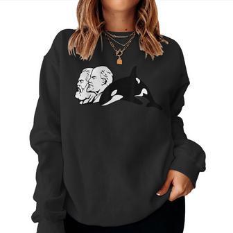Comarada Orca Divertido Yate Comunismo Marxista Marx Equipo Gladis Sudadera Mujer - Regaloses