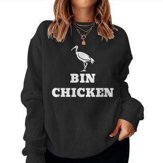 Con Gráfico De Humor Divertido Bin Chicken Sudadera Mujer - Regaloses