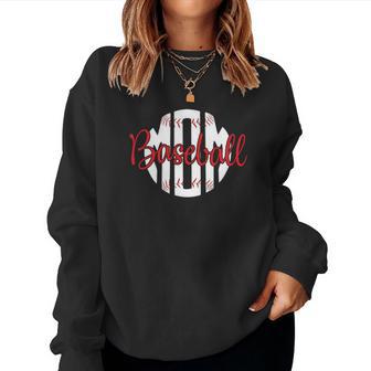 Cool Baseball Mom Christmas Ideas For Mom Women Sweatshirt | Seseable UK