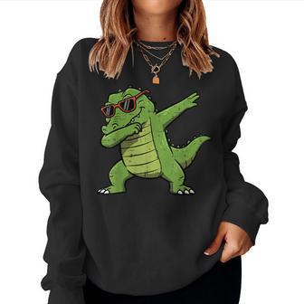 Dab Gator Sunglasses Kids Boys Girls Youth N Men Women Sweatshirt - Thegiftio UK
