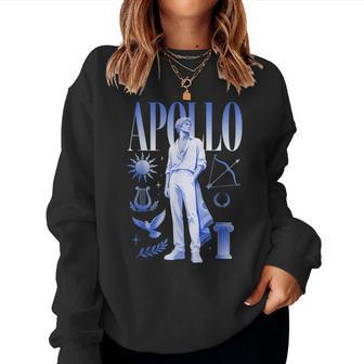 Deidad Apolo Mitología Griega Dios Romanos Moda Sudadera Mujer - Regaloses