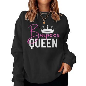 Ejercicio De Entrenamiento Burpees Queen Sudadera Mujer - Regaloses