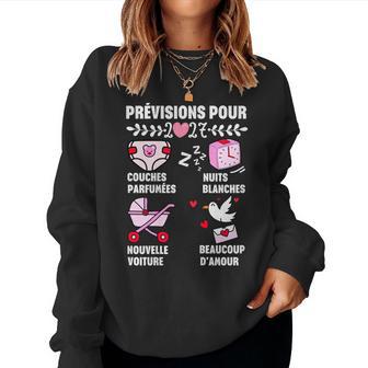 Enceinte Future Maman 2027 Annonce Grossesse Original Sweat-shirt pour femme - Cadeauxyz