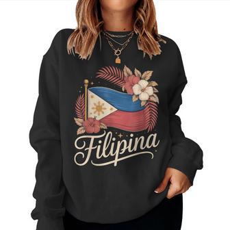 Filipina Filipino Woman Pride Pinay Heritage Women Sweatshirt - Thegiftio UK