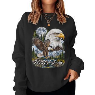 Fly High Jackie Jackie And Shadow Bald Eagle For Women Women Sweatshirt - Thegiftio UK