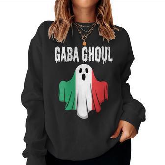 Gaba Ghoul Ghost Deli Meat Spooky Halloween Italy Women Sweatshirt - Thegiftio UK