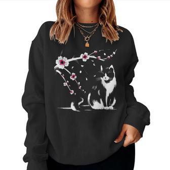 Gato Kawaii Anime Japonés Retro Hombres Es Niños Divertido Gato Sudadera Mujer - Regaloses
