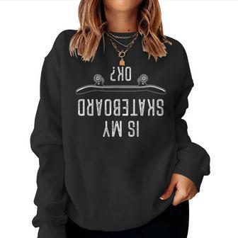 Gráfico Divertido Para Amantes Del Monopatín Para Es Y Hombreskater Sudadera Mujer - Regaloses