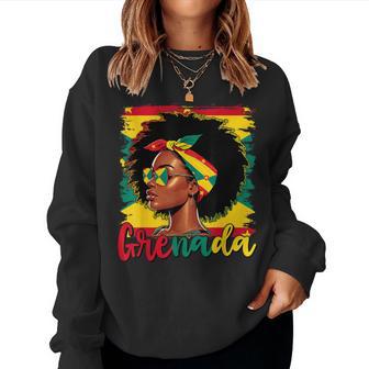 Grenadian Girl Grenada Flag Proud Grenadian Women Women Sweatshirt - Thegiftio UK