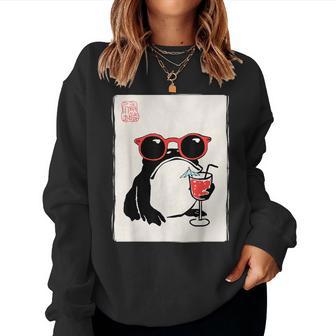 Grumpy Frog Kawaii Japonés Hombres Es Divertidoerano Sudadera Mujer - Regaloses