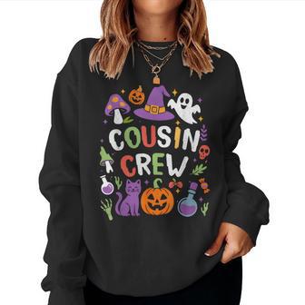 Halloween Cousin Crew Boo Pumpkin For Kid Girl Boy Toddler Women Sweatshirt | Seseable UK