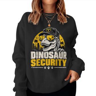 Halloween Dinosaur Security Mom Dad Men Women Sweatshirt | Seseable UK