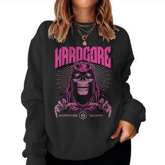 Hardcore Gabber Girl Hakken Festival Rave 180 Bpm Sudadera Mujer - Regaloses