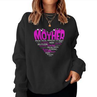 Heart Mother Christmas Ideas For Mom Women Sweatshirt | Seseable UK