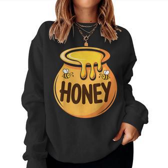 Honey Pot Adult Kids Honey Jar Costume Women Sweatshirt | Seseable UK