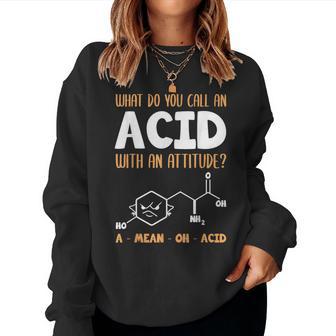 Humor Nerdy Chemistry Regalos-Aminoácido Para Es Y Hombres Sudadera Mujer - Regaloses