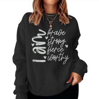 Inspiradora De Mensaje Positivo Para Afirmación Sudadera Mujer - Regaloses