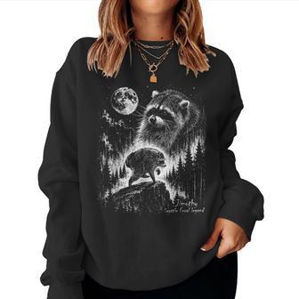 Jimothy Raccoon Jimothy From Seattle For Women Women Sweatshirt - Thegiftio UK