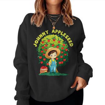 Johnny Appleseed Lazy Costume For Boys & Girls Kids Women Sweatshirt - Thegiftio UK