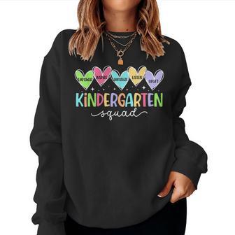 Kindergarten Squad Kindergarten Teacher Team Women Sweatshirt - Thegiftio UK