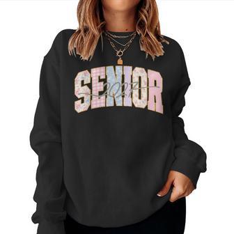 My Last First Day Floral Senior 2027 Year Class Of 2027 Women Sweatshirt | Seseable UK
