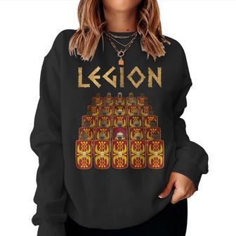 Legiones De Roma Marchando Legionarios Del Imperio Romano Sudadera Mujer - Regaloses